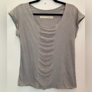 Raquel Allegra Basic Boxy Tee in gray Size 1 / Small
